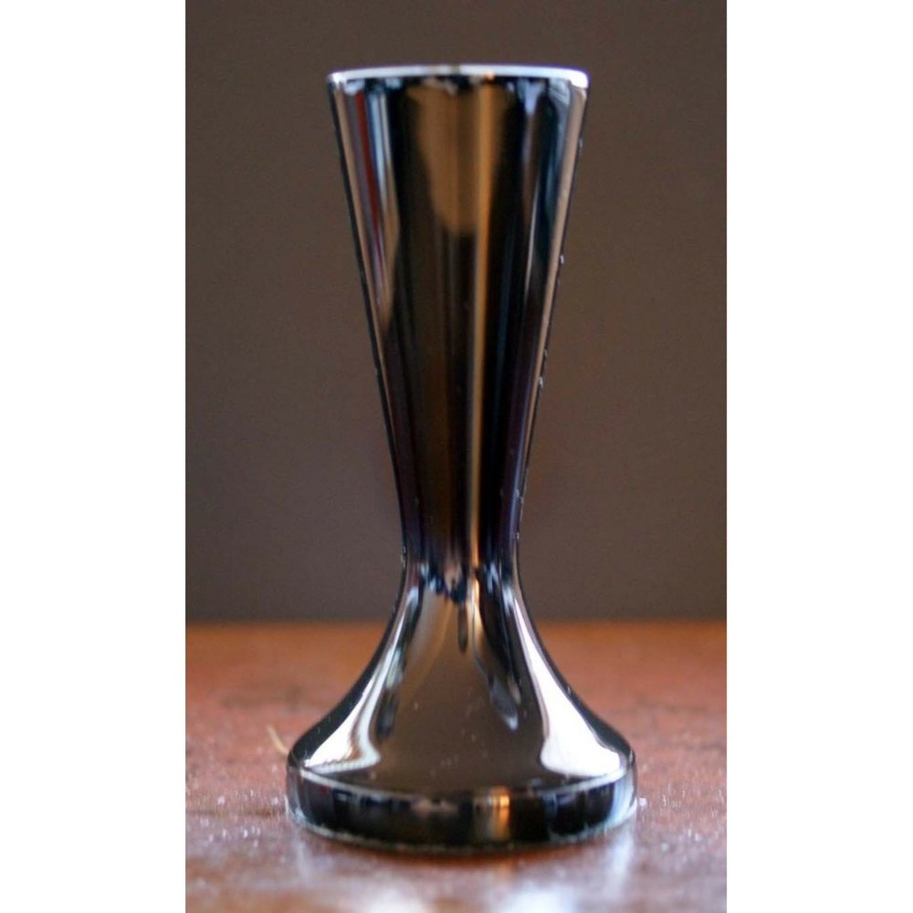 */$25 Vintage Safe Black Candle Holder / Bud Vase